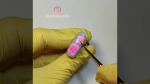 Рисуем цветы на ногтях. Простой дизайн ногтей.