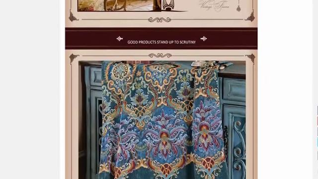 Роскошная занавеска для спальни, занавеска для гостиной