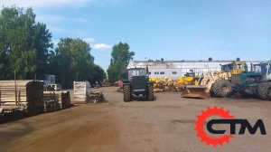 Тракторы Т-150 ХТЗ и Кировец привезли на капремонт. Т-150 после ремонта. Синий с новой кабиной.