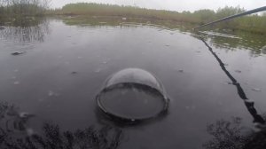 Как лопается пузырь на воде, видео rybachil.ru.mpg