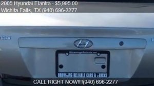 2005 Hyundai Elantra GLS 4dr Sedan for sale in Wichita Falls