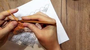 Бактус крючком, очень простая схема!