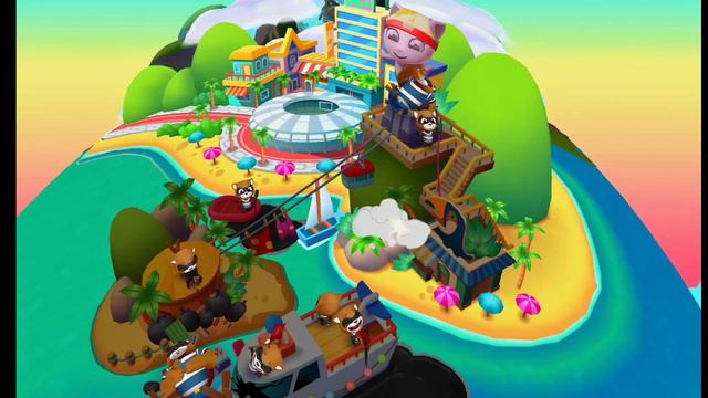 Talking Tom Hero Dash - Discover all The Heroes - Mission to Unlock Angela & Hank - Defeat the BOSS смотреть онлайн