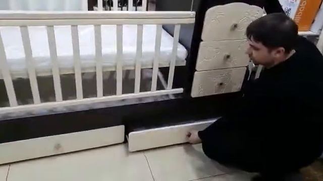 Кроватка трансформер Ульяна 1 жираф крем-венге обзор от 21012019 смотреть онлайн