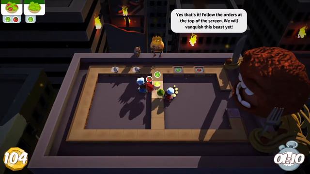 Overcooked! - Lettuce Begin смотреть онлайн