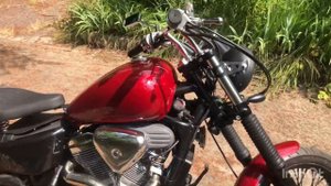 Bobber Honda Steed. Все по классике