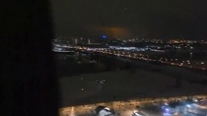 Вечерний город с колеса обозрения.mp4