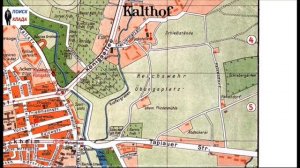 Карта города, Кенигсберг, (Калининград), 1928 года