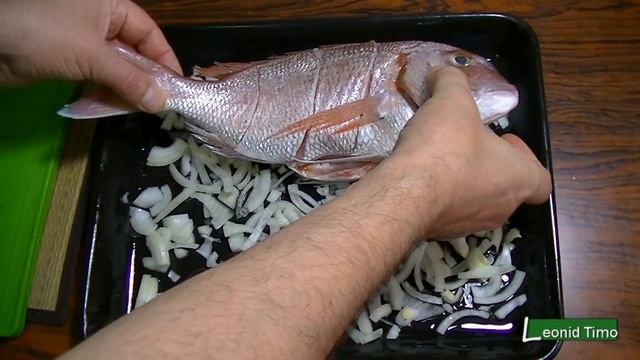 Рецепт ДОРАДО в духовке с лимоном в панировочных сухарях ? Как приготовить рыбу.