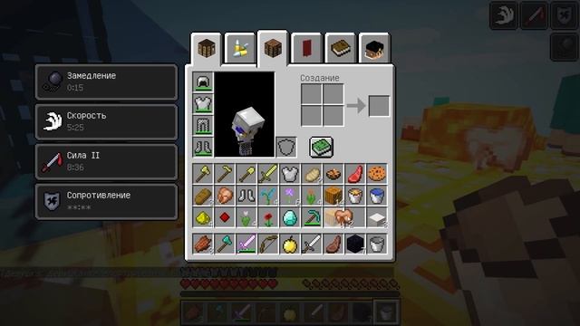 РЕБЕНОК И ДЕВУШКА Как пройти Майнкрафт, но всё чего коснешься превратится лаки блок! ВИДЕО MINECRAF смотреть онлайн