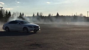 Mercedes CLS 500 drift produced by PKS