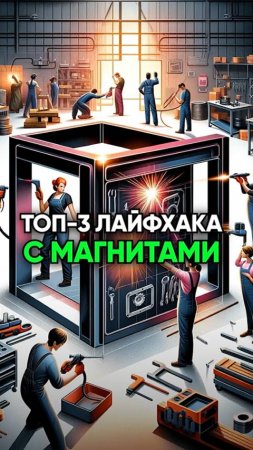 🔥🧲 ТОП-3 лайфхака с магнитами