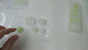 Медузы из эпоксидной смолы с люминофором