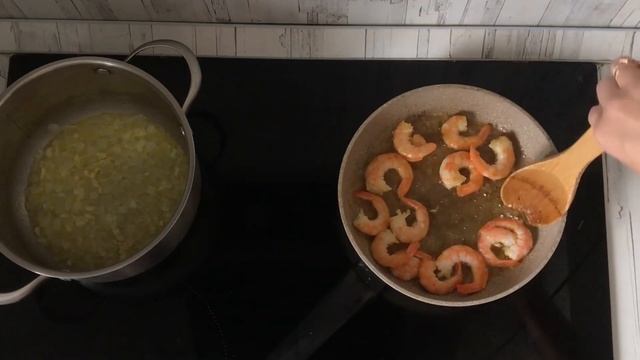 КАК ПРИГОТОВИТЬ КУКУРУЗНЫЙ КРЕМ СУП ПЮРЕ С КРЕВЕТКАМИ? Яркий, солнечный, на первое! смотреть онлайн