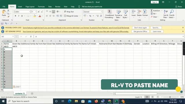 How to import Contact Number from Excel sheet to Gmail Account | contacts from Google to Android?