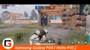 Samsung Galaxy F04 Bgmi Test ! ( Helio P35 ) Samsung Galaxy F04 Gaming Review !!