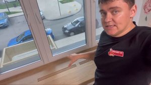 Деревянный подоконник из Ясеня.