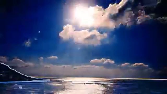 Sea Sun Clouds Animation Motion Background Stock Video Footage Free For Editing