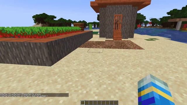 Random generator in Minecraft with Better Structures Plugin смотреть онлайн