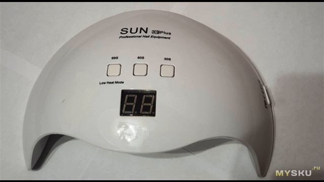 УФ-светодиодная лампа-сушка лака для ногтей DIOZO SUN X9 Plus | #Обзор смотреть онлайн