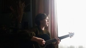 ВНЕ СМЕРТИ / ПЛАМЕНЕВ (cover on guitar)