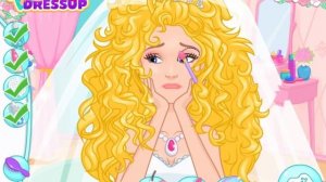 УЖАС! У Барби случилась неприятность перед свадьбой! Игра для девочек!