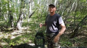 Самодельная поняга, из современных материалов, альтернатива рюкзаку.