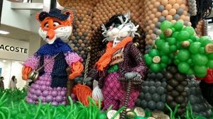 Краснодар - Экспозиция из 250.000 шаров в ТРЦ "Красная площадь" - 17 октября 2023 г.