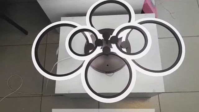 Светодиодная люстра кольца в Москве смотреть онлайн