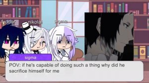 DOA react to Dazai | Part 1 | Manga Spoilers | Book theory | (Lazy af)