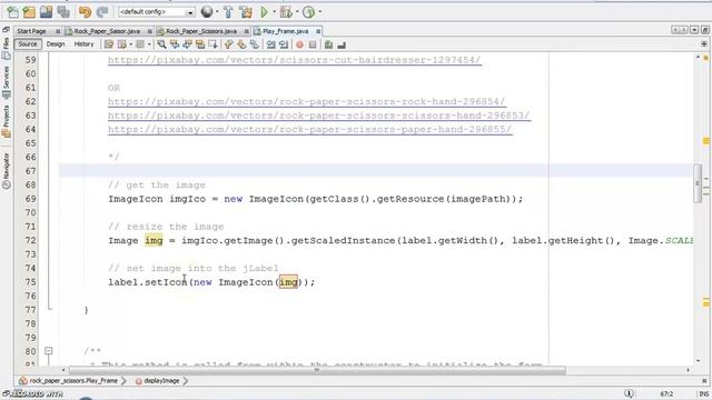 Java Project Tutorial -  How To Create a Rock Paper Scissors Game In Java NetBeans
