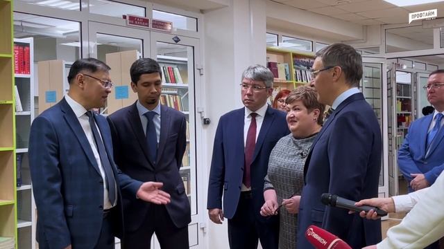 БГУ посетил министр науки и высшего образования РФ Валерий Николаевич Фальков -Медиацентр "ПРОФТАЙМ"