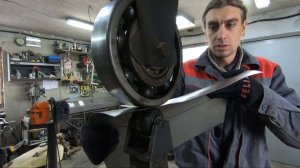Удивительная работа с металлом на самодельном оборудовании