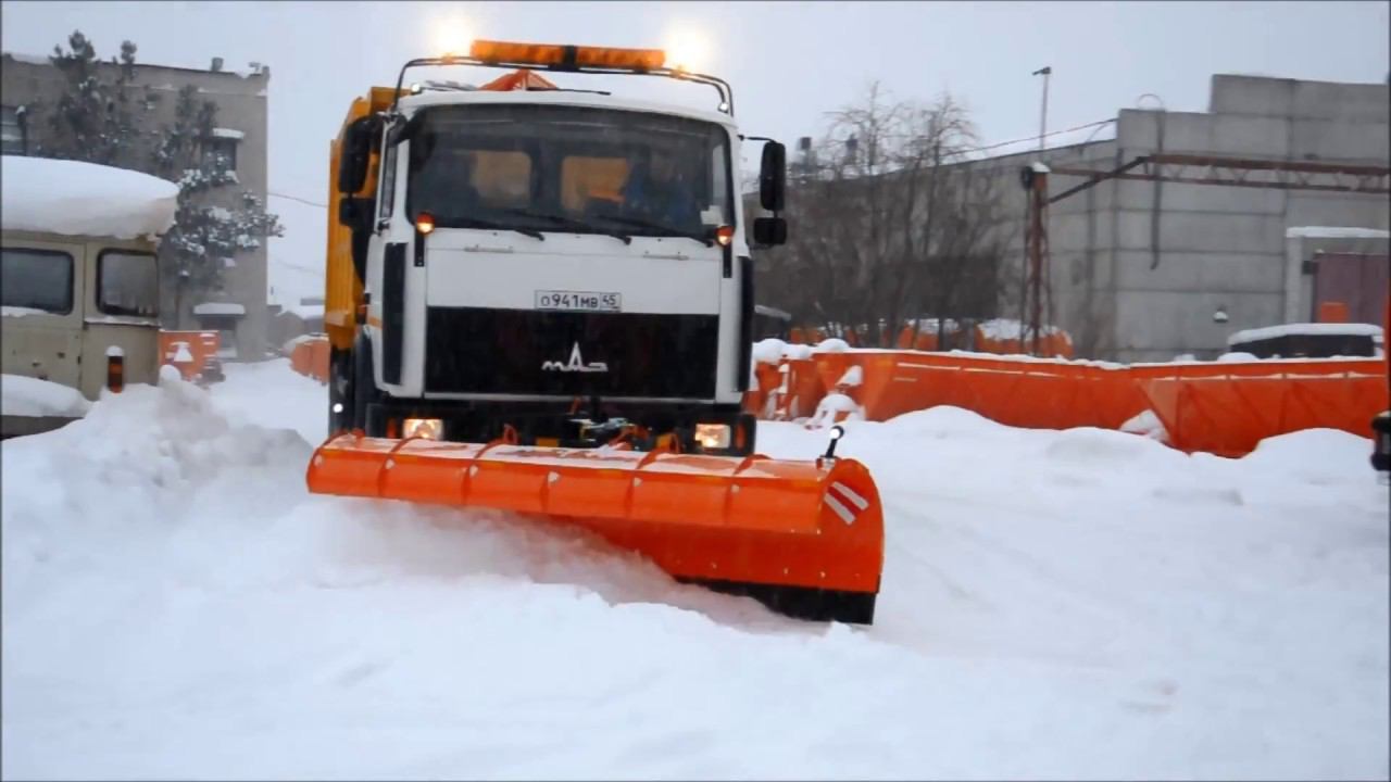 ПЕРЕДНИЙ ОТВАЛ КДМ Р-45.20М МАЗ, чистка дороги, завод дорожной техники "Регион 45"