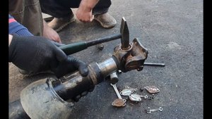 Газ 3308 #52 ремонт карданов..