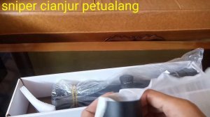 unboxing teleskop marcool assailant 4-16×44 sf mar-150