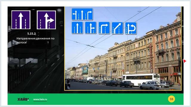 Лекция 8 - Знаки особых предписаний. смотреть онлайн