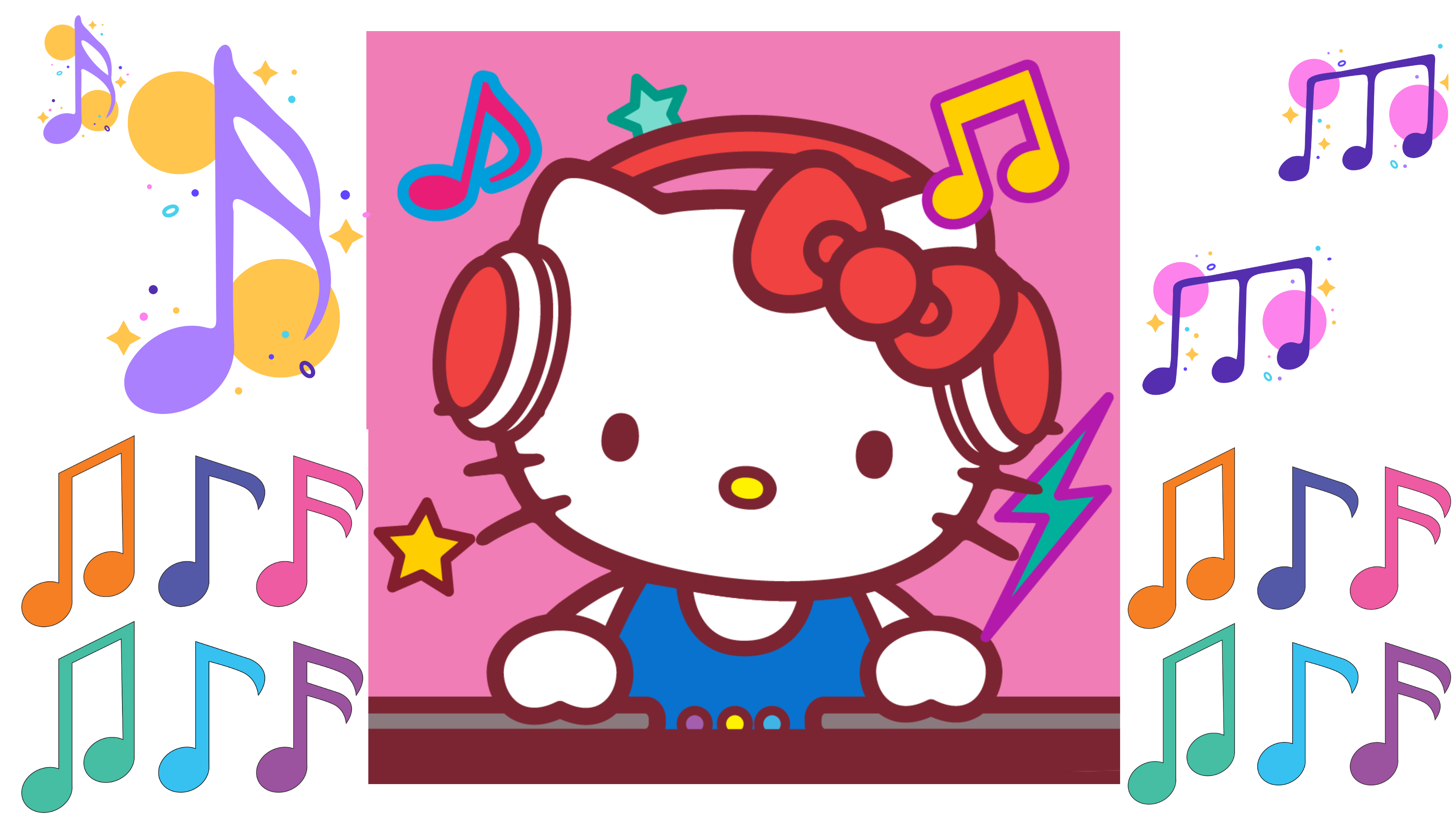 Слушаем песенки из мультфильма HELLO KITTY # Listening to the songs HELLO KITTY#HELLO KITTY#