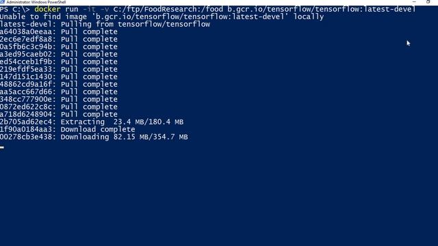 [Tensorflow] Through docker in Windows смотреть онлайн