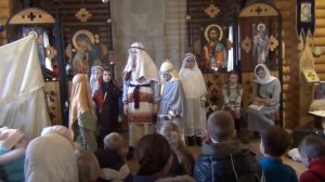 Рождественская история. Детский спектакль в Храме святых Константина и Елены 7 января 2019г.