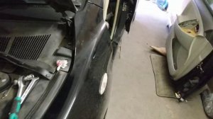 Запуск двигателя Toyota Camry ACV40 без глушителя. Распил по заду