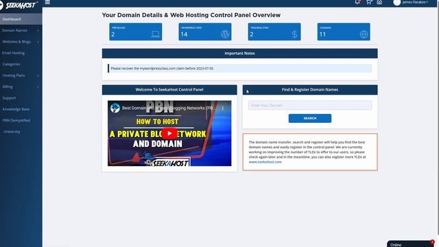 How To Get Free WordPress Hosting Easily | SeekaHost смотреть онлайн