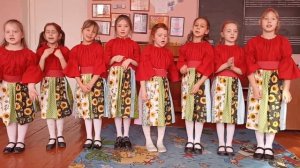 ансамбль народной песни Веснушки младший состав "Блины" русская народная песня