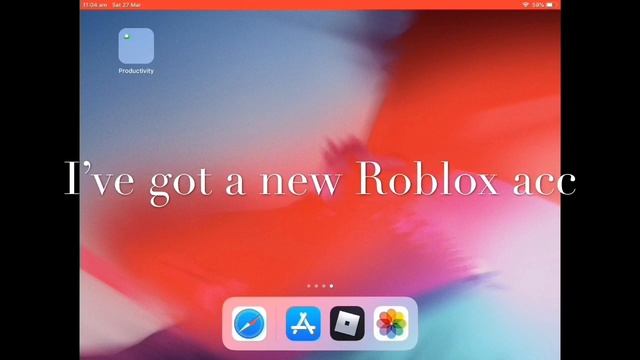 I Git A New Roblox Acc смотреть онлайн