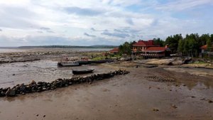 Турбаза «Лопский берег» с квадрокоптера