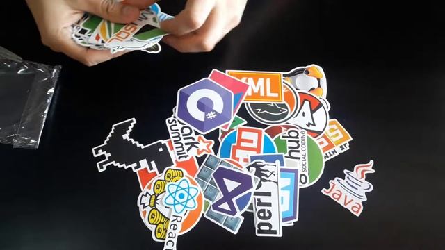 [ENG VERSION]#Unboxing 73 Programmer/Developer #Stickers from #Aliexpress to ARGENTINA смотреть онлайн