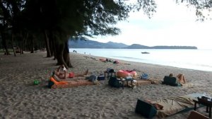 Пляж Банг Тао в январе.  Пхукет