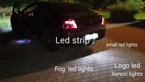 Peugeot 407 led lights