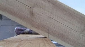 Кровля ч3. Установка стропил своими руками.