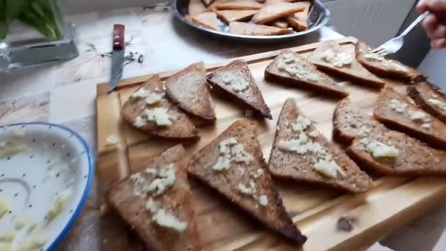 Гренки чесночные / Супер закуска / супер рецепт!